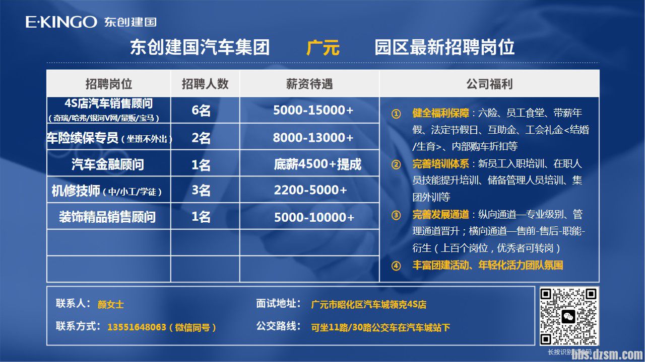 广元宝马4S店招聘销售顾问，有意向的可以电话联系